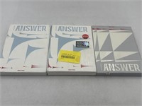 NEW Lot of 3- Dimension Answer CD & Photos