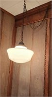 Hanging Light from Rushville School