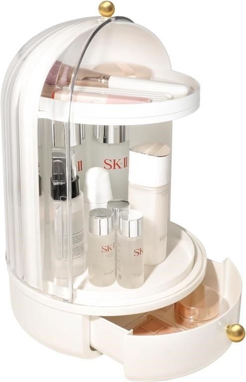 Luneair Rotating Makeup Organizer