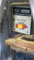 12 inch Wood Lathe Craftsman