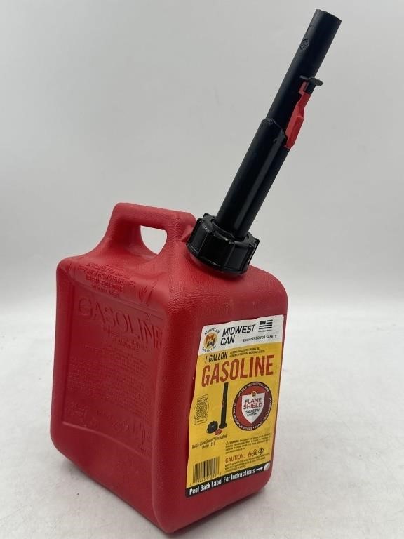 Midwest 1 Gallon Gasoline Can