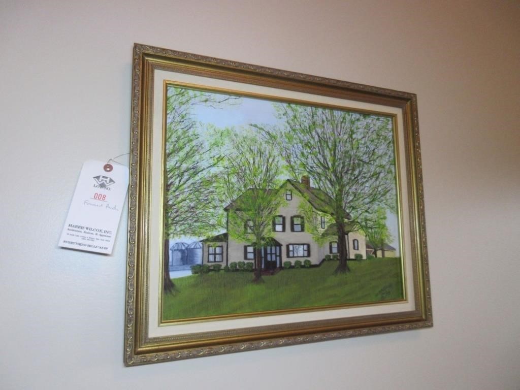 Framed Painting (Signed W. McVinnis 2008)