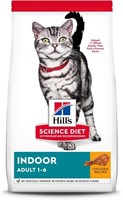 Hills Science Diet Cat Food, for Adult Indoor Cats
