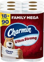 Charmin Ultra Strong 18pc Family Mega Rolls