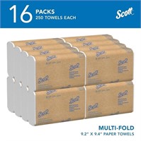 Scott Multifold Paper Towels 16 Packs/Case