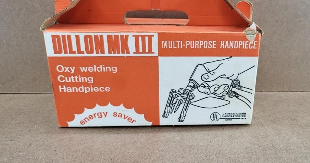 Dillon MK 3 Oxy Welding Cutting Hand Piece
