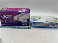 NEW Mixed Lot of 2- Wet & Dry Swiffer/Sweeper Pad