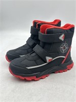 NEW Mens 6 fuzzy Winter Hiking Boots Velcro