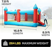 Bouncy House - 16.8' x8.9' Ft Extra Large