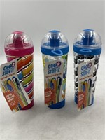 NEW Lot of 3- CRG Stow It Pencil Case