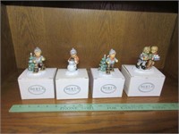(4) "Berta" Hummel Figurines
