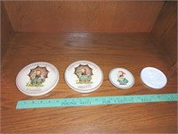 (4) Goebel Collectors Club Member Plates
