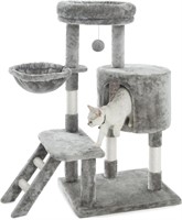 40 Inch Cat Tree Kitty Tower with Basket