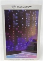 NEW Lot of 2 LED Curtain String Light Mystical -