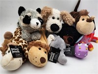 NEW Lot of 8 Pencil Pouch Animals