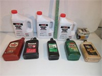 Motor oil and diesel fuel supplement etc.