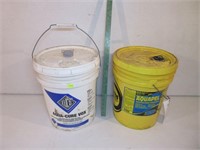 (2) Partial pails of concrete Sealer