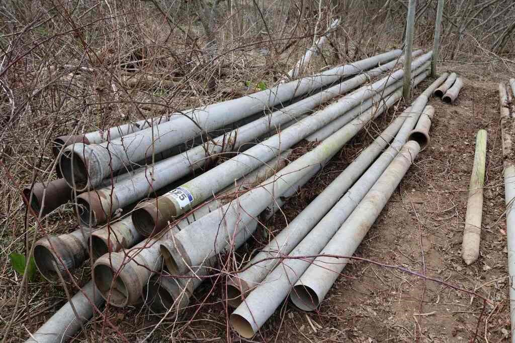 APPROX. 20 PCS. ASSORTED IRRIGATION PIPE