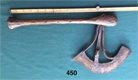 Unknown origin ceremonial axe or food chopper
