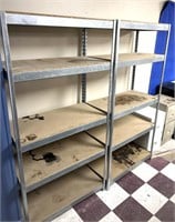 (2) 36 inch wide each shelving units