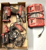 Cordless tools/charger as is not tested