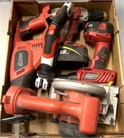 Cordless tools not tested