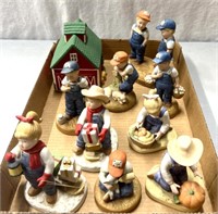 Denim days by Homco figurines