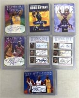 7  Kobe Bryant Iconic Ink basketball cards