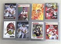 8 Patrick Mahomes rookie football cards