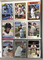 OPC Minnesota Twins 15 cards