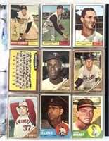 131 vintage baseball cards