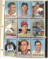 78 vintage 1967 Topps baseball cards