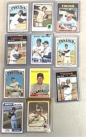 11 Minnesota Twins baseball cards
