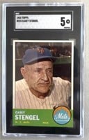 1963 Topps #233 Casey Stengel Mets