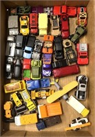 Variety of hot wheel and other trucks/other