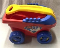 Mega bloks toy wagon