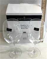 Dartington wine glasses