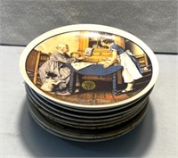 Variety of Norman Rockwell Mother’s Day plates
