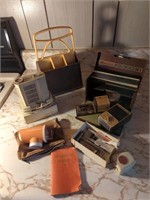 Collection of vintage self care items
