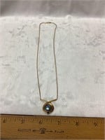 18” 14kt necklace, 9 grams total weight