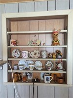Eclectic shelf assortment