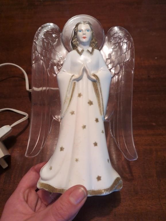 Vintage angel tree topper