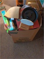 Mystery box of kitchen items