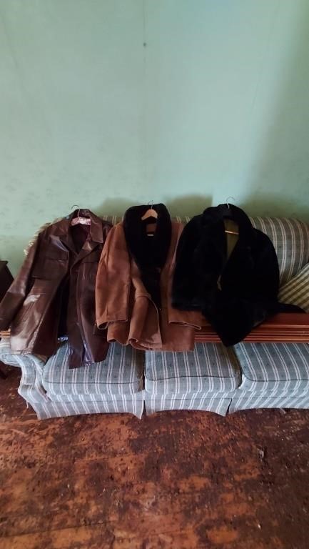 3 vintage xl coats