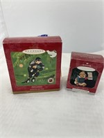 2-Hallmark Keepsake Ornaments in box