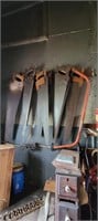 Lot of hand saws