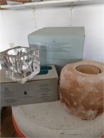 PartyLite warmer diffuser and Candle holder