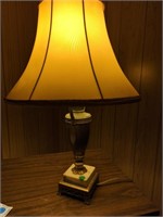 Heavy side table lamp