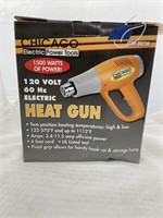 Chicago Elec Power Tools Heat Gun 120V in box