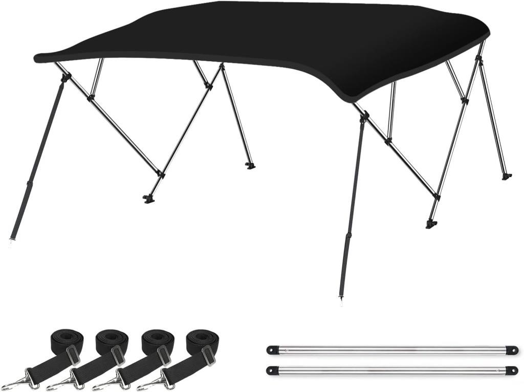 Bimini Top Cover 3 Bow 6'L x 46"" H x 85""-90"" W